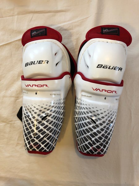 Used Bauer Vapor Lil Rookie Hockey Shin Pads (8")