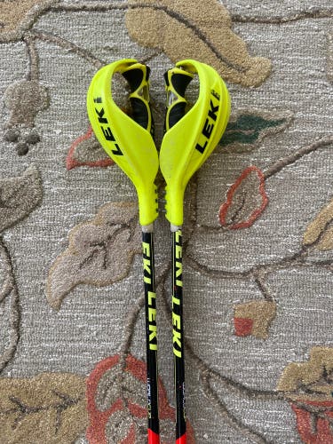 Used Leki Slalom Ski Racing Poles 120cm