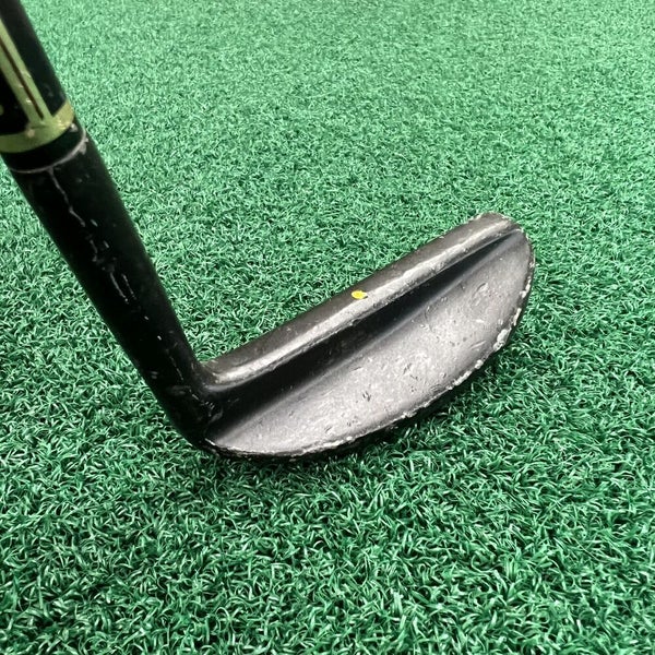 Vintage Black Slotline Heel Shafted Right Handed Putter Blade 36" MRH