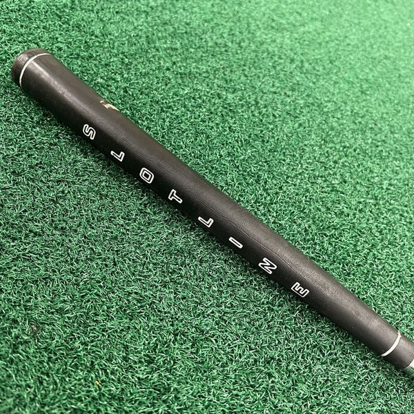 Vintage Black Slotline Heel Shafted Right Handed Putter Blade 36" MRH