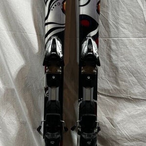 K2 T:Nine Free Luv 142cm 120-76-104 r=10m Women's Skis Marker 11.0 Bindings