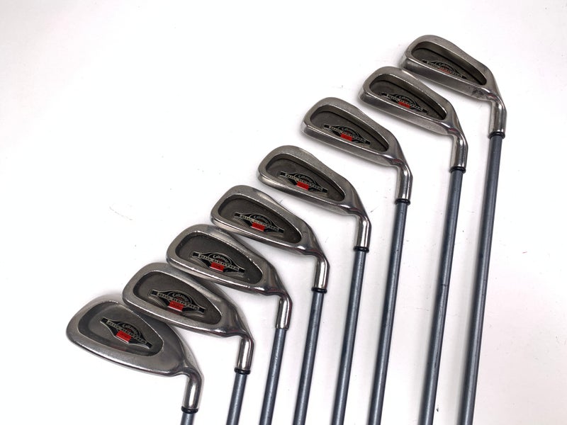 Callaway 1994 Big Bertha Iron Set 3-9+SW RCH 90 Regular Graphite Mens RH