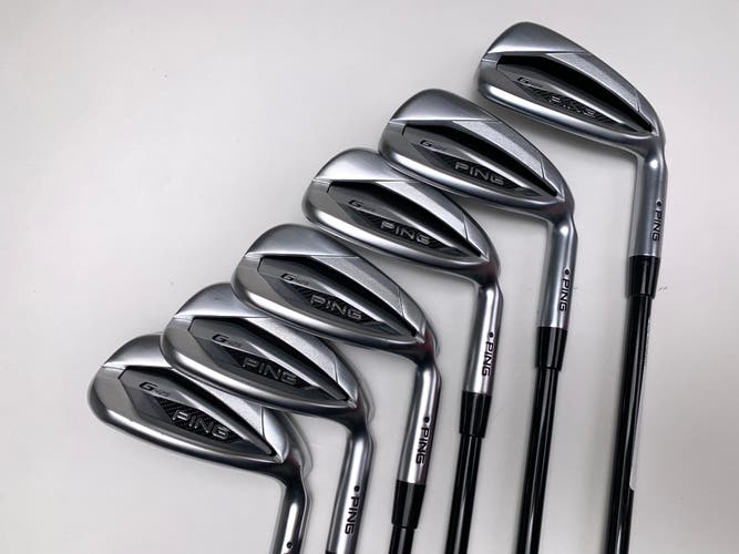 Ping G425 Iron Set 7-PW+AW+SW Black Dot Alta Distanza Senior Graphite Womens RH