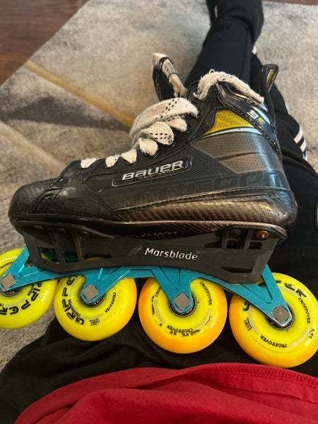 Used Bauer Size 4.5 Supreme 3S Pro Hockey Skates