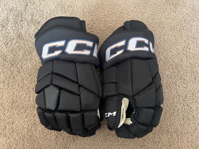 New Pro Stock CCM HGTK Reverse Retro Washington Capitals Hockey Gloves
