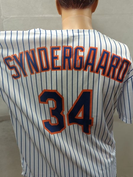New York Mets Authentic #34 Noah Syndergaard Alternate Road Blue Gray Jersey  with 2015 World Series Patch on sale,for Cheap,wholesale from China