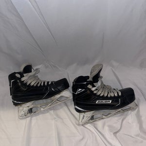 Used Bauer Regular Width  Size 7.5 Supreme S190 Hockey Goalie Skates