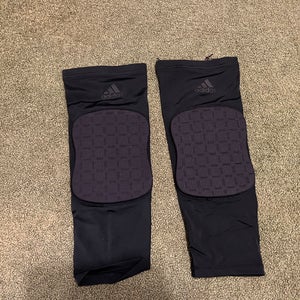 Used Black Adidas Padded Knee Sleeve (2x)