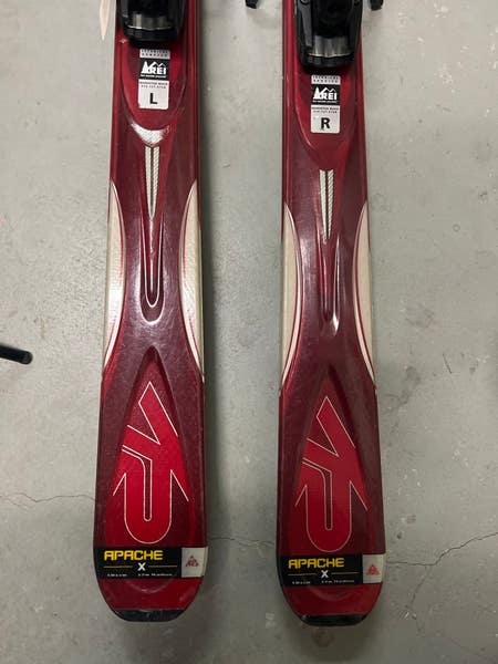 スキー 181 K2 APACHE OUTLAW K2 Apache Outlaw 167cm Skis w/ Marker MOD 12.0 Bindings | eBay