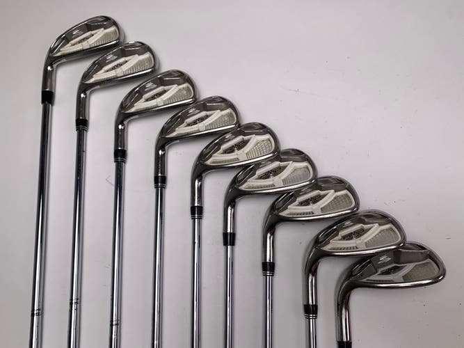 Cobra AMP Cell Silver Iron Set 4-PW+AW+SW True Temper Dynalite Stiff Steel LH