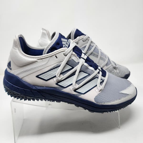 Adidas Baseball Turf Shoes Mens 7.5 Grey Adizero Afterburner 8 KO Logo 3  Stripes | SidelineSwap | Buy and Sell on SidelineSwap