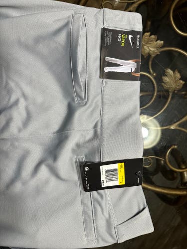 Gray New Small Nike Game Pants