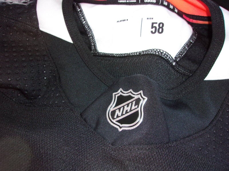 ARIZONA COYOTES unused black #60 Adidas practice jersey size 58