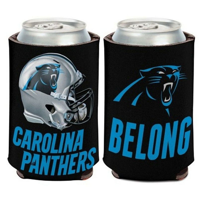Carolina Panthers Slogan Design NFL Can Cooler " BELONG "