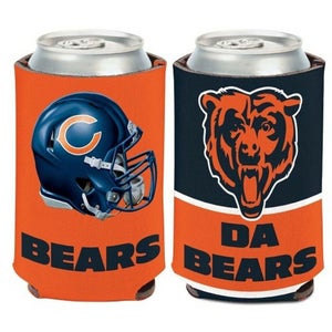 Chicago Bears Slogan Design NFL Can Cooler " DA BEARS "