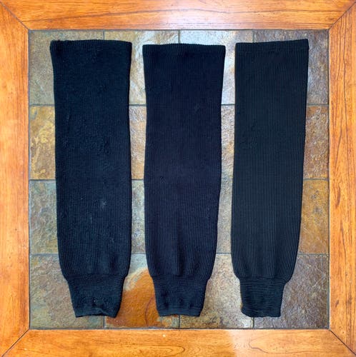 Black Used Large Socks