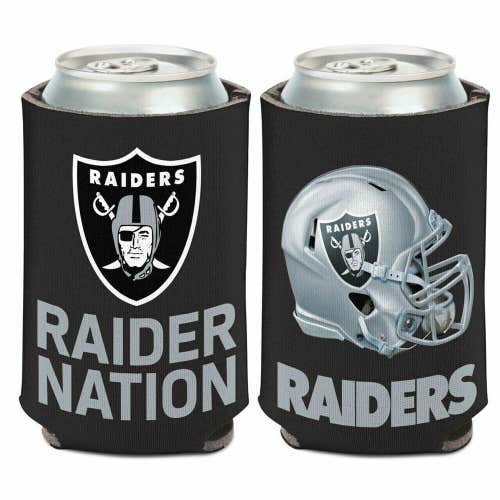 Las Vegas Raiders Slogan Design NFL Can Cooler " RAIDER NATION "