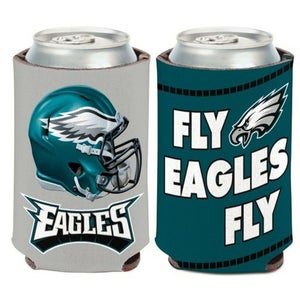 Philadelphia Eagles Slogan Design NFL Can Cooler " FLY EAGLES FLY "