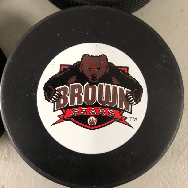 Brown University Bears official game puck