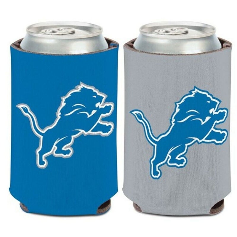 Detroit Lions Can Cooler Two Sided Design NFL Collapsible Koozie