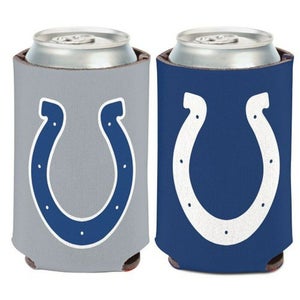Indianapolis Colts Can Cooler Two Sided Design NFL Collapsible Koozie