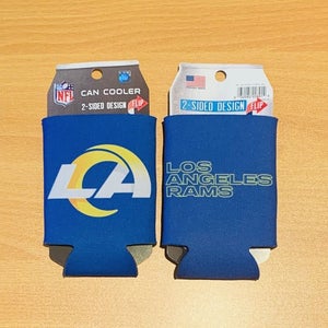 Los Angeles Rams Can Cooler Two Sided Design NFL Collapsible Koozie