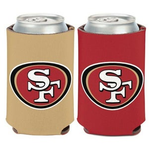 San Francisco 49ers Can Cooler Two Sided Design NFL Collapsible Koozie