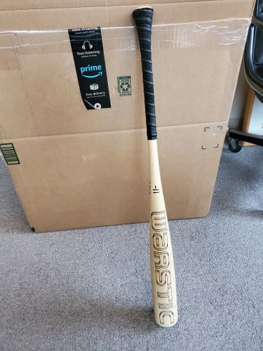 Used 2022 Warstic Alloy Bonesaber Bat (-11) 20 oz 31" USA bat