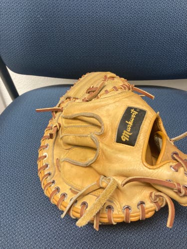Re-laced/reconditioned Catcher’s Mitt-32.5’ RHT