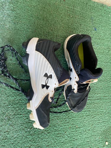 White Unisex Molded Cleats Under Armour Cleats