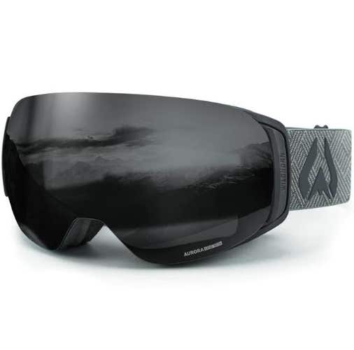 New WildHorn Roca Ski Goggles Gray (461G)
