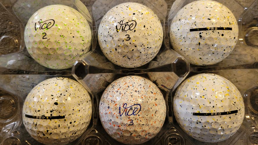 Used Vice Pro Balls 6 Pack Near Mint AAAA