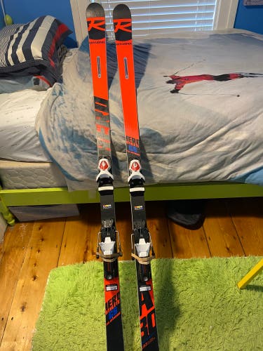 Rossignol Hero FIS Pro Men's GS Skis Used 193cm With Bindings
