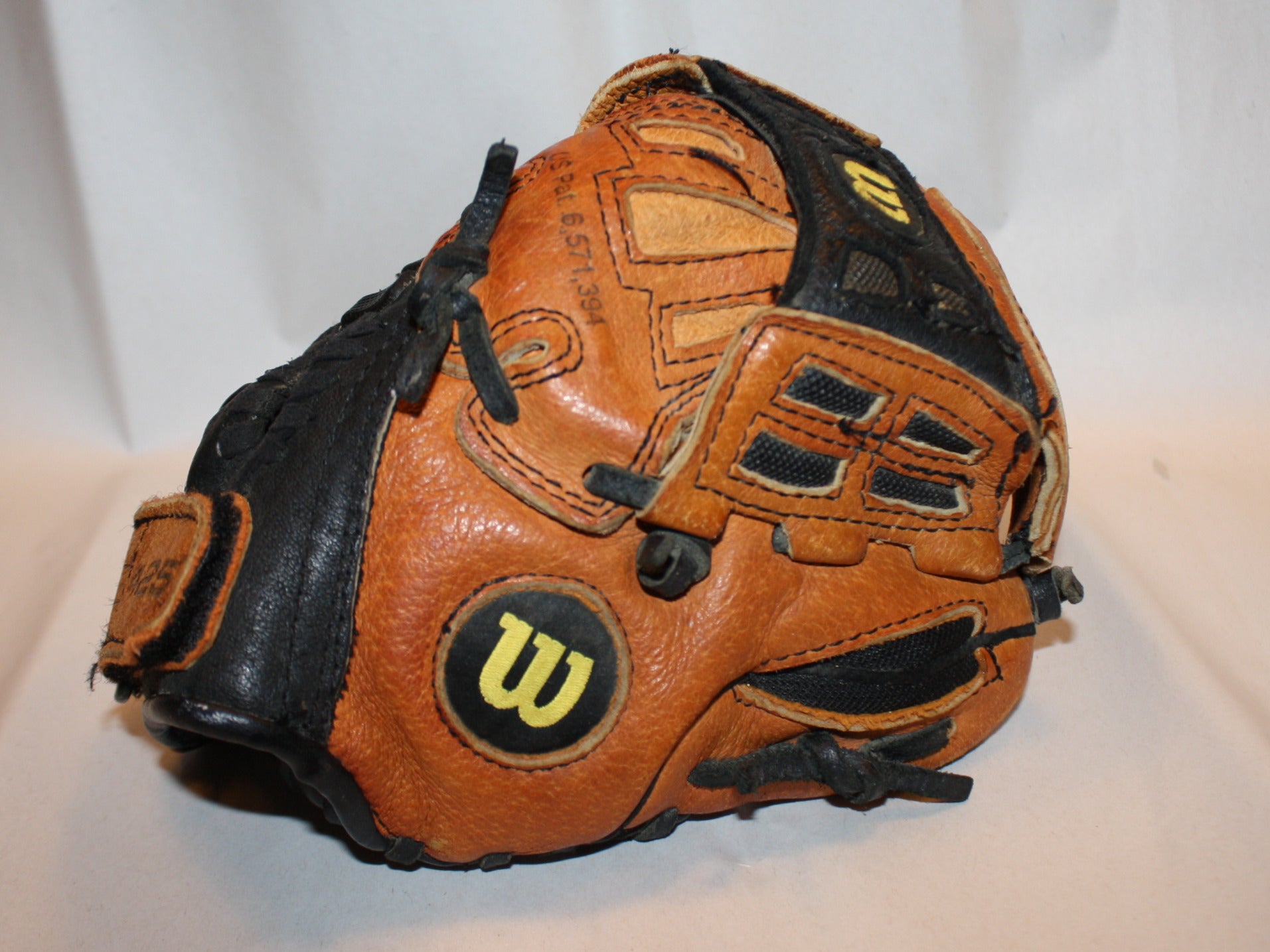 New York Mets Wilson Blue/Orange T-Ball Baseball Glove | SidelineSwap