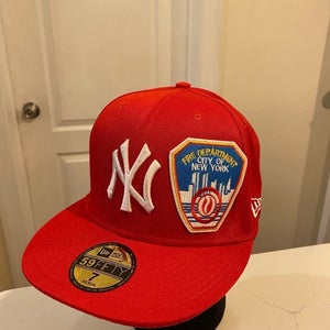 Yankees FDNY size 7 fitted cap