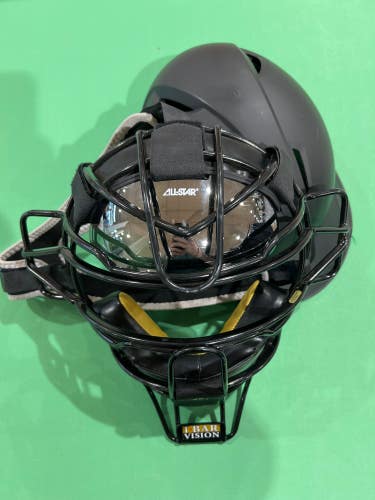 All Star FM25LMX Two Piece Catcher's Mask w/ helmet