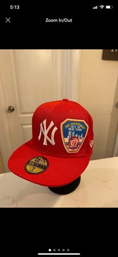 Yankees FDNY Size 8 fitted cap