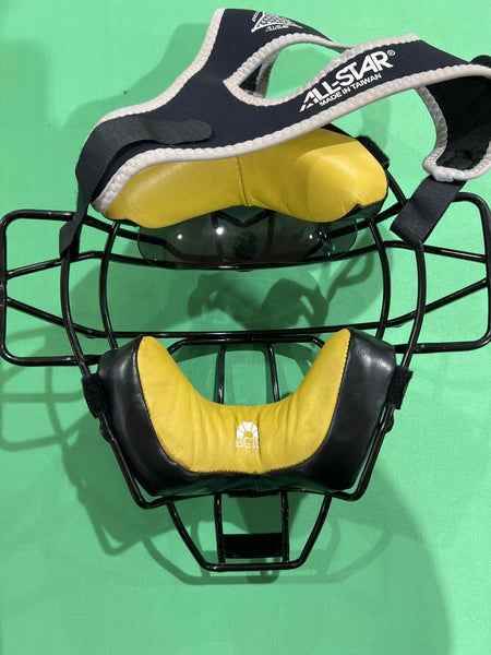 All Star FM25LMX Two Piece Catcher's Mask w/ helmet