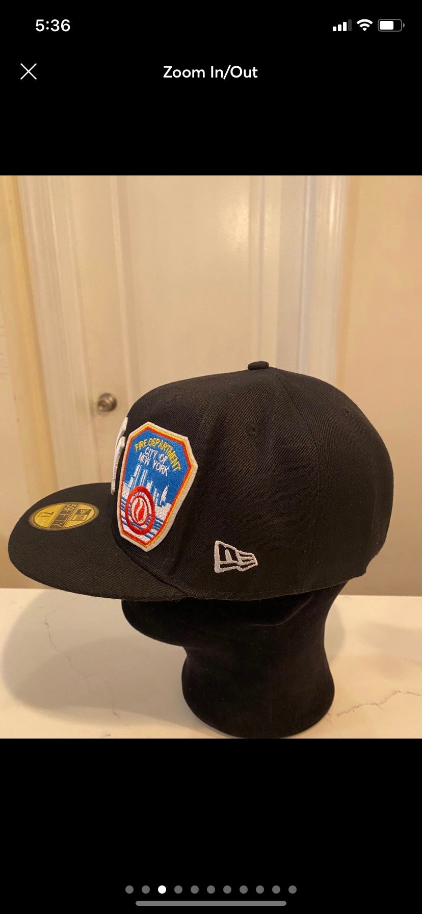 New Era Fitted Fdny 7 1/4 New York Mets By Spugg