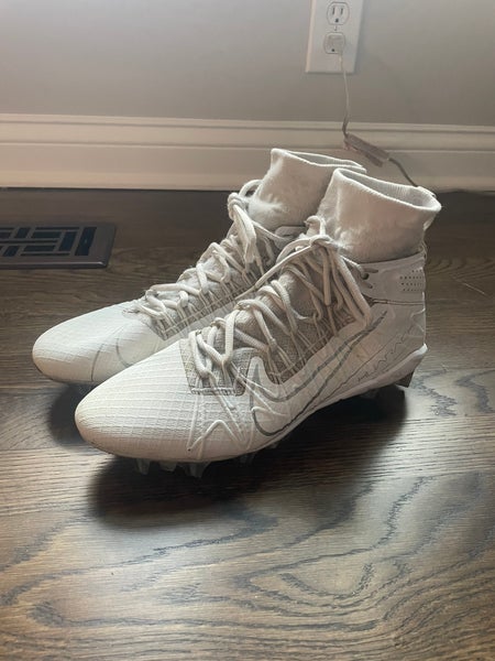 White Used Size 9.5 (Women's 10.5) Nike Alpha Huarache 7 Elite