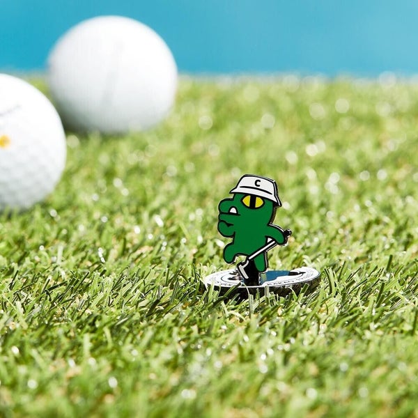 NEW * Kakao Golf Friends URBAN Solid Stand Ball Marker Magnet - CONE CON