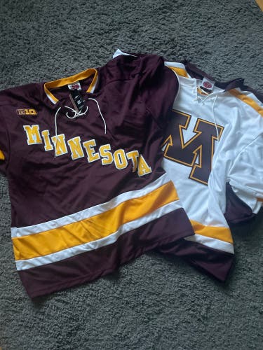 University of Minnesota Golden Gophers Men’s Hockey Jerseys