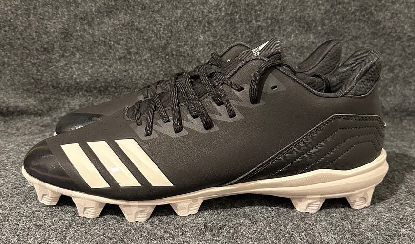 Men’s Adidas Icon 4 MD Bounce Adult Molded Baseball Cleats Black CG5258  Size 12.5