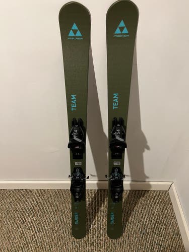 Fischer Ranger Team Kids Skis 121cm with Fischer FS 4 bindings