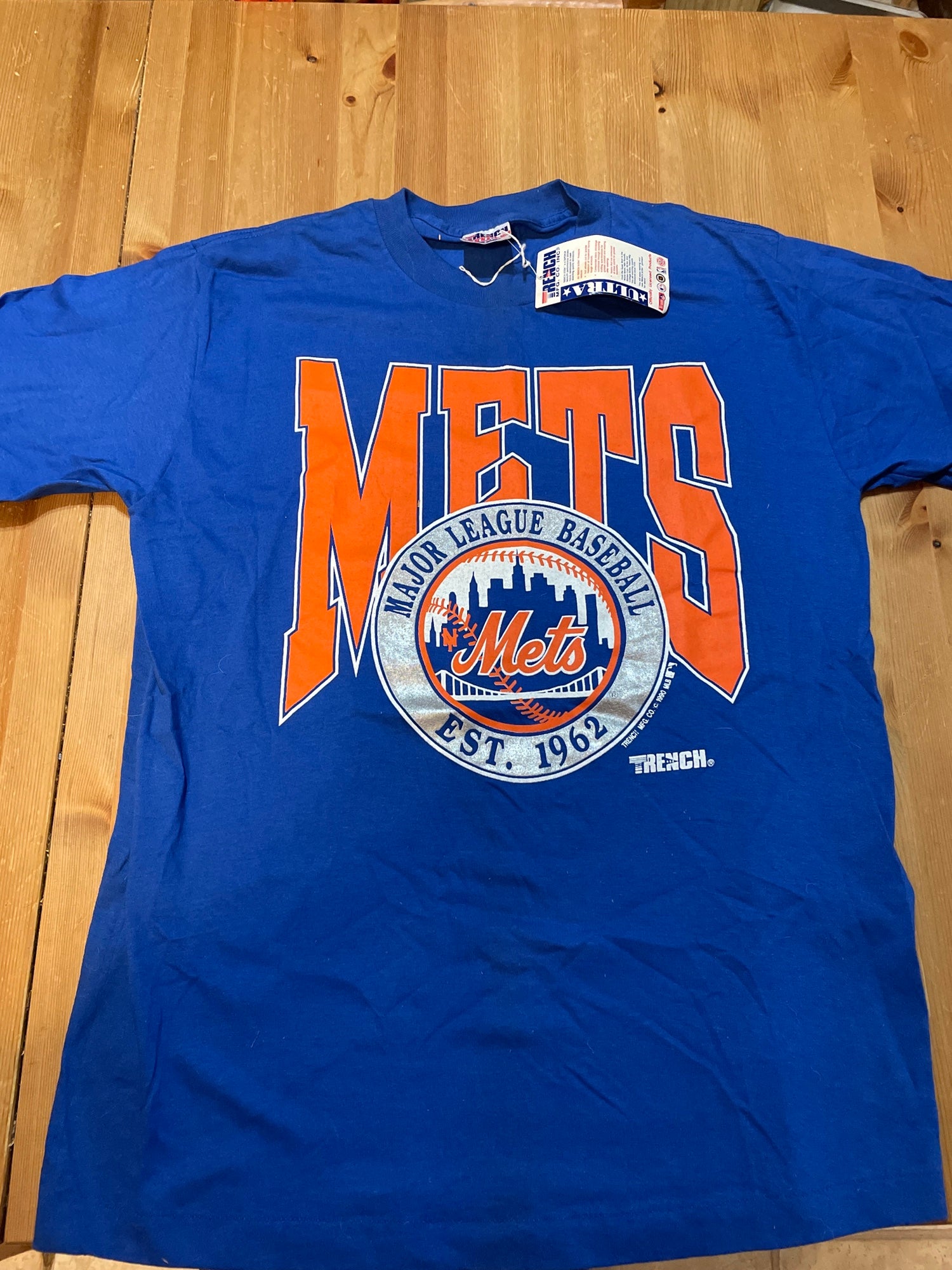 Ike Davis New York Mets T Shirt Men 2XL Adult Black MLB Baseball