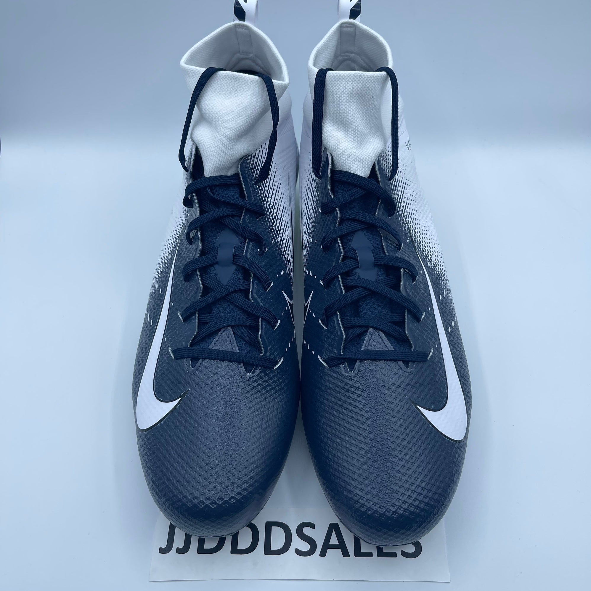 Nike Vapor Untouchable Pro White Midnight Navy AO3021 102 Men’s Size 16 Nike Vapor Untouchable Pro White Navy for Sale  main image 2