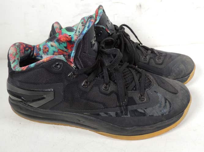 NIKE Max Lebron 11 Low Gum 2014 Basketball Shoes Men's Size 12 (642849-078)