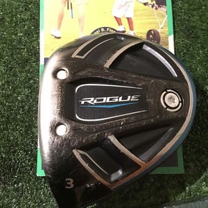 Callaway (Left Handed) Rogue 3 Wood Stiff Synergy Aldila Graphite Shaft LH