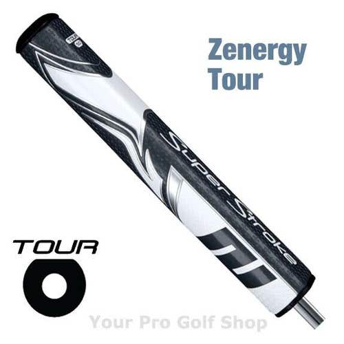 Super Stroke Zenergy Tour 5.0 Gray White Putter Grip