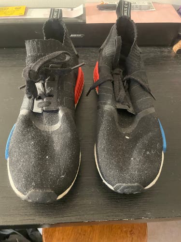 Black Men's Size 13 (Women's 14) Adidas Nmd Shoes